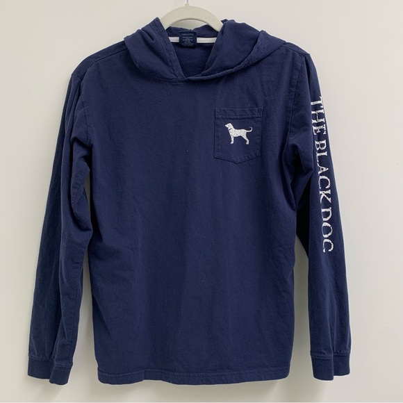 The Black Dog (Classic Collection) Hooded Pullover Sweater Kids Large - Picture 1 of 5